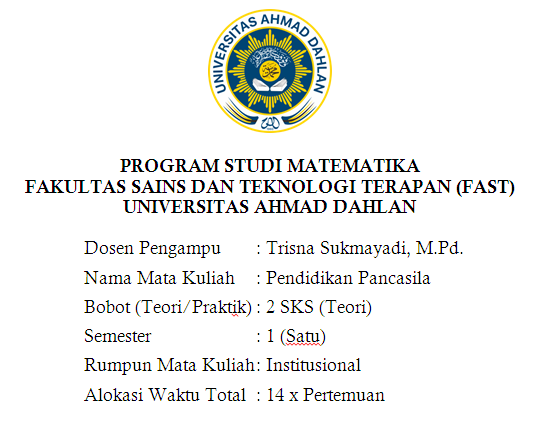 PENDIDIKAN PANCASILA