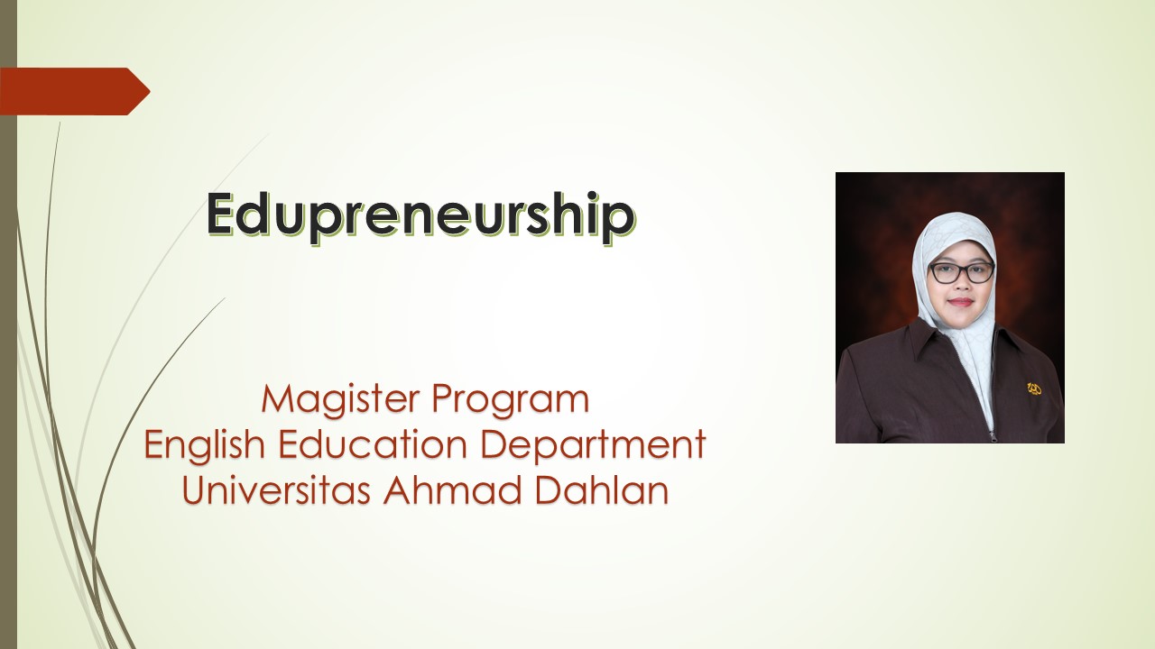 Edupreneurship (Ani Susanti)